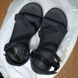 Skechers sandals, women's size 9, black, no original box